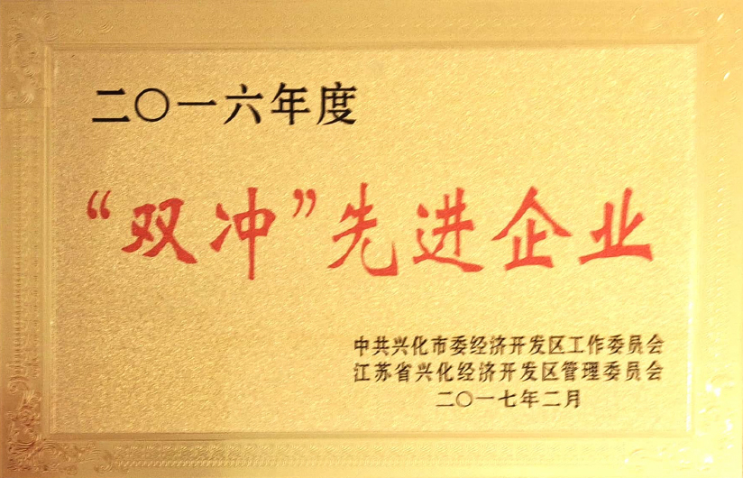 “雙沖”先進(jìn)企業(yè)